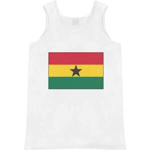 'Ghana Flag' Adult Vest / Tank Top (AV023930)