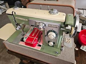 Vintage Brother 210 Selectomatic IV sewing machine w/case beautiful condition 