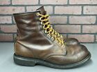 Red Wing Men's 2233 SuperSole 8 inch Safety Toe Lace-Up Work Boots Brown