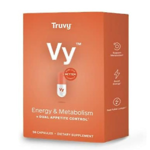 TRUVY VY ENERGY AND METABOLISM CONTROL 56 Capsules NEW (Newest Truvy Formula) 1