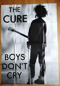 THE CURE boys don't cry vintage huge poster 63