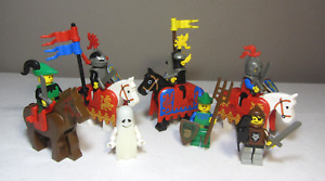 LEGO CASTLE knight figures for e.g. 6081 6085 6071 6086 6066 Black Knight cas321