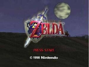The Legend Of Zelda Ocarina Of Time - Authentic Original Nintendo 64 Game