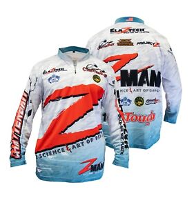 Z-Man Tournament Fishing Jersey Pro Zman Bassmaster Tournament Jersey Shirt