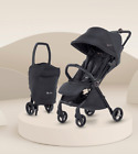 Silver Cross Jet 3 Compact TSA Approved Infant & Travel Stroller - Eclipse Gold