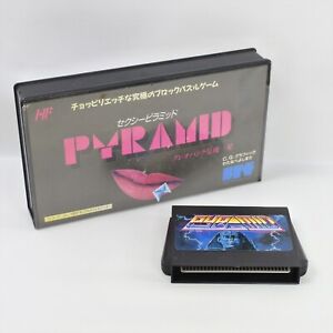 PYRAMID Illustration Package No Instruction for Famicom Nintendo 2448 fc