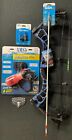 PSE D3 Blue Bowfishing Compound Bow Right Hand AMS Retriever Pro Package New