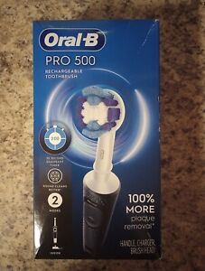 Oral-B Pro 500 Electric Toothbrush - Black NEW!