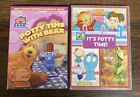 Lot Of 2 Bear in the Big Blue House - Potty Time W Bear Good Daniel Tiger It’s