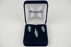 Montana Silversmiths Earring and Necklace Set Turquoise Feather