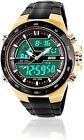 SKMEI Men's Digital Watch 50M Waterproof Large Dual Dial Analog Military Wrist