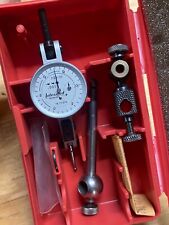 INTERAPID 312B-20 Dial Test Indicator 74-111374  w/Case Swiss Made
