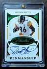 New Listing2021-22 Flawless Jerome Bettis Autograph Emerald Green Auto #/5 Steelers Rare