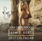 Sara Jean Underwood Signed Official 2017 Calendar BAS COA Playboy Autograph AOTS