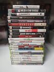 Huge Lot of 22 Video Game Cases PS3 PS2 Xbox 360 Nintendo DS Wii