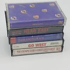 Lot Of 5 Pop Rock 80s Cassette Tapes Pet Shop Boys Duran Duran Head East Go West