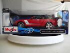 Maisto 2010 Ford Mustang Roush 427R Convertible, 1/18, Red