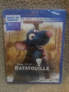 Disney Ratatouille Blu-ray + DVD + Digital New Sealed