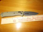Benchmade OD Green Drop Point Cerakote Blade Bugout S30V Axis-Lock Knife