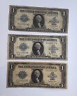Fr238 Lot Of 3 1923 $1 Silver Certificates