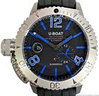 U-Boat Sommerso 9014 Italo Fontana Automatic Date Mens Diver Watch Box Papers