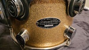 Pacific PDP by DW CX Series Snare Drum Gold Sparkle 10x8 USED