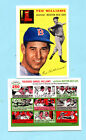 2022-1954 Style Baseball Collectors Issue # 250 Ted Williams -- Boston Red Sox