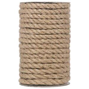 New ListingVivifying Jute Rope 50 Feet 8mm Natural Heavy Duty Twine for Crafts Cat Scrat...