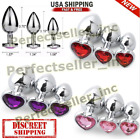 2024 Anal Butt Plug HEART STAINLESS Butt Plug Sex Toy For Women Men Couple Gift
