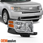 For 09-12 Ford Flex SE SEL [Halogen Type] Chrome Headlight w/ Amber Signal Right (For: 2009 Ford Flex SEL 3.5L)