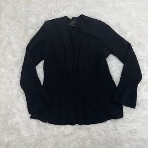 Cashmere Charter Club Luxury Cardigan Sweater Women’s Size S Small Black