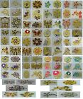 wholesale lots vintage style wedding brooches pin bouguet gold
