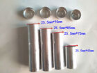 100pcs Dental Lab Aluminum Tube Empty Cartridges For Flexible Acrylic 25.5*45mm