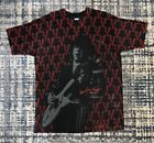 Vintage 1993 Brockum Collection Stevie Ray Vaughan All Over Print T Shirt XL 90s
