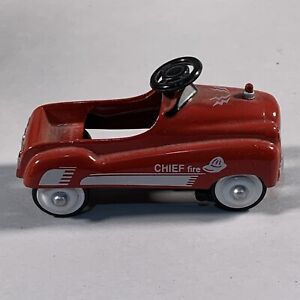 Xonex Fire Chief mini diecast pedal car