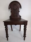 Antique Victorian Hall Chair, Mahogany, 34.25″H, PA6414