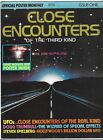 CLOSE ENCOUNTERS OF THE THIRD KIND OFFICIAL POSTER MONTHLY #1 --- 1977! VG