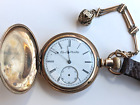 Antique 1890 Elgin Gold Filled Pocket Watch Grade 92 Model 3 Class 26 16s 11j