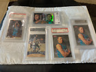 LOT OF 9 MIKE BIBBY GRADED CARDS (8 RC's) (3) SERIAL #'ed, Gr 8.5 - 10, PSA,BGS