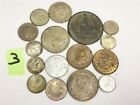 New ListingFOREIGN COIN COLLECTION DATING BACK TO EARLY 1900s w LOTS OF SILVER COINS LOT #3
