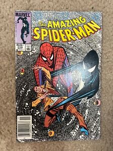Amazing Spider-Man #258 1984 1st Bombastic Bag-Man Symbiote Newsstand Marvel