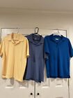 Lot of 3 PreOwned Short Sleeve Polo Shirts - Large