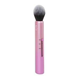 Real Techniques Custom Slide Makeup Brush Cheek Kit For Blush, Bronzer, and