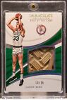 LARRY BIRD 2017 Panini Immaculate Sole of the Game Sneaker Patch 13/25 HOF