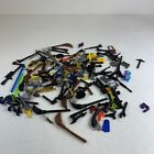LEGO Accessories Lot Weapons Tools Power Saw Guns Pistol Axe Brooms Dagger