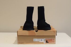 Koolaburra By UGG Short Winter Boots Women 9 Wide Black NIB