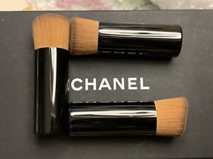 Lot of 3 CHANEL Les Beiges Water-Fresh Teint MINI Foundation Brush SAMPLE SIZE
