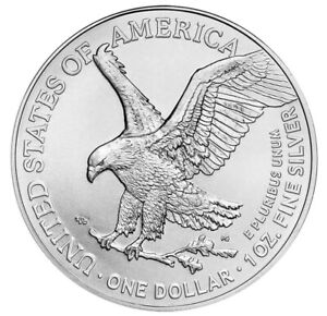 2021 $1 American Silver Eagle 1 oz BU