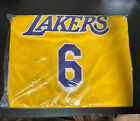 Los Angeles Lakers NBA Nike LeBron James Swingman Yellow #6 Jersey Size 2XL Men