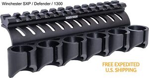 WINCHESTER SXP / Defender / 1300 Side Mounted 12 Gauge Shell Holder WITH RAIL